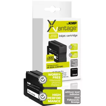 KMP XVantage cartucho de tinta pigmentada negro compatible con HP 953XL (L0S70AE) 1747,4081