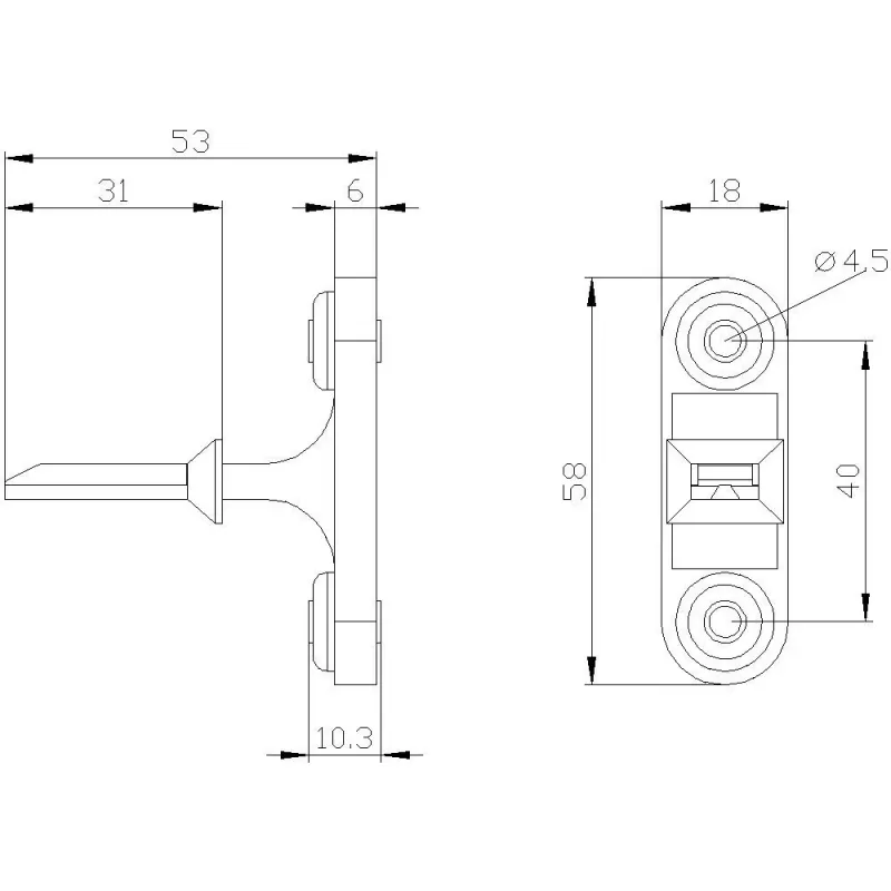 Siemens Actuador separado para montaje vertical 3SE50000AV02