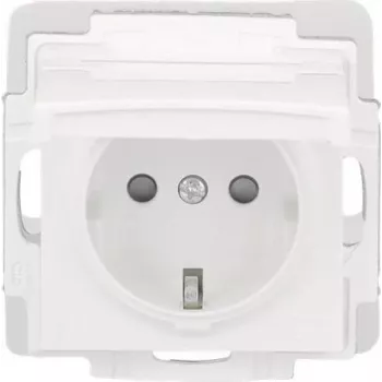 BUSCH-JAEGER Mecanismo de toma SCHUKO 16A 250V empotrar blanco alpino 2CKA002013A5446