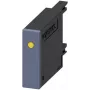 Siemens Varistor con LED, 24-48V AC/12-24V DC, para contactores SIRIUS S00/S0, enchufable, 3RT29161JJ00