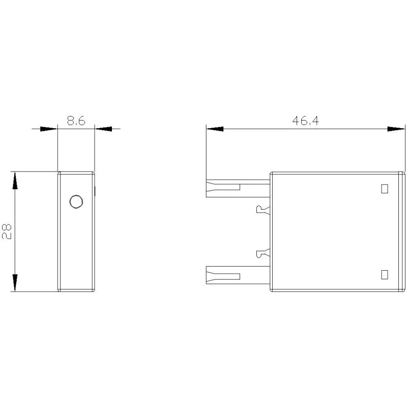 Siemens Varistor con LED, 24-48V AC/12-24V DC, para contactores SIRIUS S00/S0, enchufable, 3RT29161JJ00