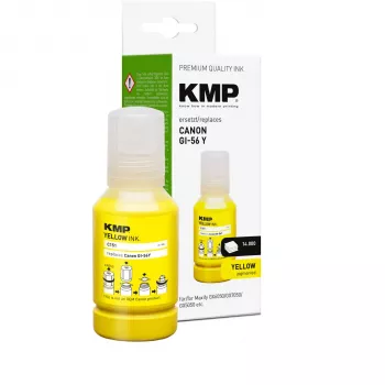KMP 1584,0009 Cartucho de tinta amarillo compatible para Canon PIXMA