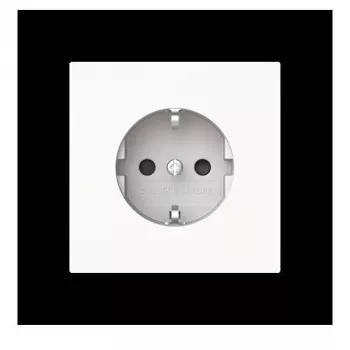 BUSCH-JAEGER Toma SCHUKO Safety+ 20-1 EUCBF-44M, blanco alpino 2CKA002013A5522