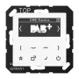 JUNG DAB A WW Radio inteligente DAB+, serie AS/A, blanco alpino
