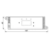 JUNG KNX Controlador LED 5 canales DC 5-48V, carril DIN, Secure, 390051SLEDE