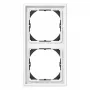 Jung LS982HBFWW Marco 2 elementos para LS 990, 28 mm de altura de montaje, blanco alpino
