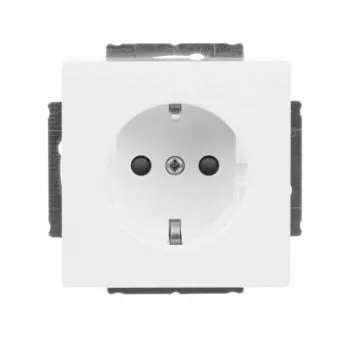 BUSCH-JAEGER BJ 23 EUCB-84 Mecanismo de toma de corriente SCHUKO estándar, blanco alpino 2CKA002013A5477