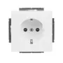 BUSCH-JAEGER BJ 23 EUCB-84 Mecanismo de toma de corriente SCHUKO estándar, blanco alpino 2CKA002013A5477