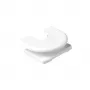JUNG Tapa de entrada de cables 11WW para cables y minicanales, superficie, blanco alpino