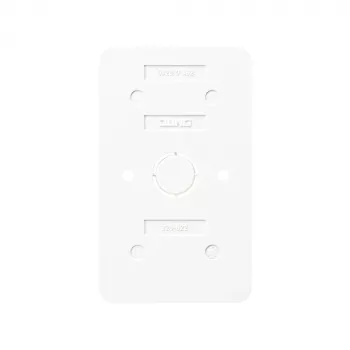 Jung Placa base ignífuga blanca 328-622WW