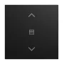 BUSCH-JAEGER Tapa de tecla 1 elemento negro mate (2CKA006199A0547)