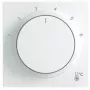 BUSCH-JAEGER Placa central redonda con inscripción 1-6, blanco estudio, 2CKA001710A4207
