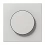 Jung LS1740LG Tapa de regulador giratorio con mando, duroplast, gris claro