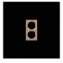 BUSCH-JAEGER 1722-4083 Marco embellecedor 2 módulos de madera de roble 2CKA001754A4888