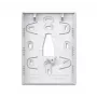 Busch-Jaeger Bastidor de montaje en superficie pequeño blanco estudio SAS/A.0.11-84 (2CKA006330A0017)