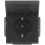Busch-Jaeger Mecanismo de toma de corriente SCHUKO negro mate 20 EUKB-885 2CKA002018A1523