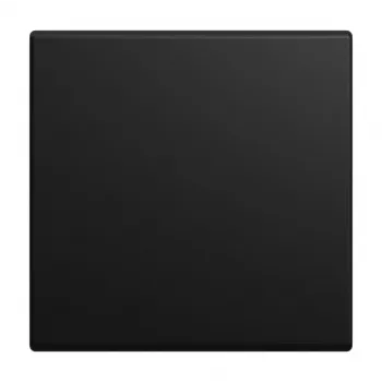 Busch-Jaeger BJ 2546-915 Tecla cerrada, atornillable, con elemento de retención, Busch-balance SI, negro mate 2CKA001434A0665
