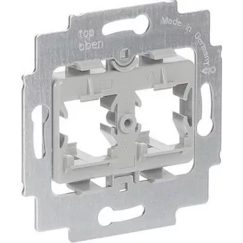 Busch-Jaeger 1820 Marco de montaje para 2 Modular Jacks, gris (2CKA001753A8057)
