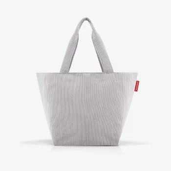 reisenthel shopper M Bolsa de la compra poliéster Cord Grey 15L ZS7084