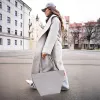 reisenthel shopper M Bolsa de la compra poliéster Cord Grey 15L ZS7084