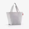 reisenthel shopper M Bolsa de la compra poliéster Cord Grey 15L ZS7084