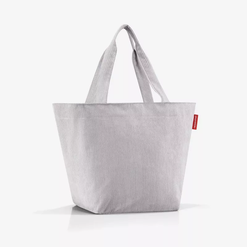 reisenthel shopper M Bolsa de la compra poliéster Cord Grey 15L ZS7084