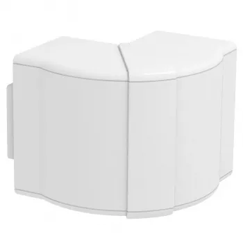 OBO Bettermann GK-AH Esquina exterior 70x110mm blanco puro RAL 9010 6274210