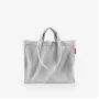 reisenthel Softshopper Cord bolso de hombro gris poliéster 47x38,5 cm GR7084