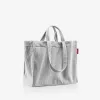 reisenthel Softshopper Cord bolso de hombro gris poliéster 47x38,5 cm GR7084