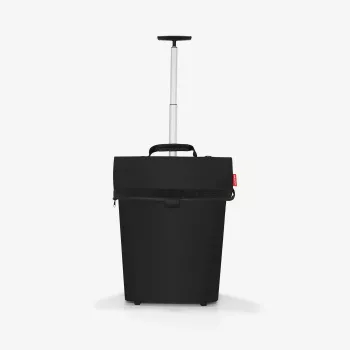 Reisenthel trolley M carro de la compra bolsa 43L negro poliéster 2 ruedas NT7003