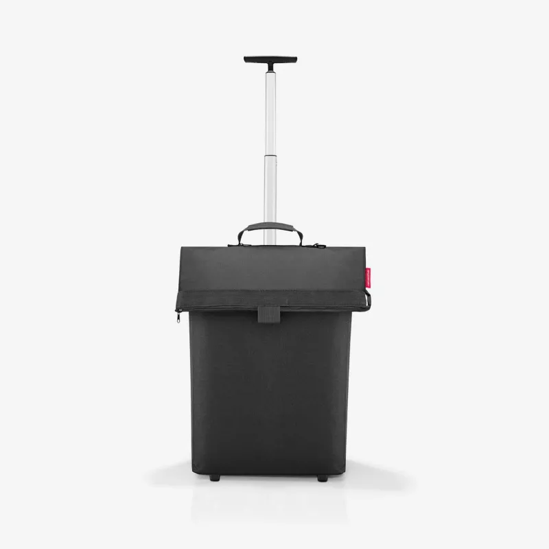 Reisenthel trolley M carro de la compra bolsa 43L negro poliéster 2 ruedas NT7003