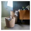 Reisenthel loophome S VR6043 cesta para la colada, redonda, poliéster/aluminio, Twist Coffee