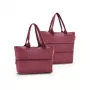 Reisenthel shopper e1 bolsa de la compra Twist Maroon 12L RJ3104
