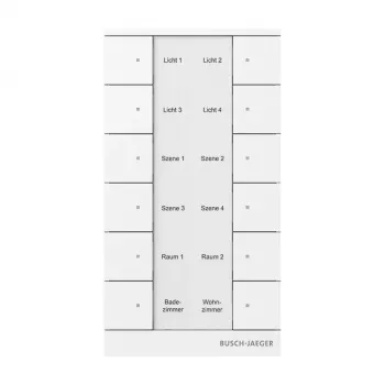 Busch-Jaeger elemento de control blanco SB-F-12.0.11-84 (2CKA006220A0887)