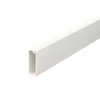 OBO BETTERMANN 6150780 canal de cables 2000x30x10 mm blanco puro (RAL 9010), PVC, tapa de clip, 1 ud.