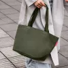 reisenthel Shopper M cord dark matcha bolsa de compra ZS5057 - 15 litros de capacidad