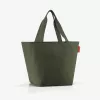reisenthel Shopper M cord dark matcha bolsa de compra ZS5057 - 15 litros de capacidad