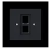Busch-Jaeger placa central con anillo de soporte Modular Jack 2561-02-45M 2CKA001753A9929