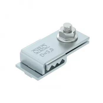 OBO Bettermann VEK-GRM 3.9 FS borne de conexión y puesta a tierra, 42x19x11 mm, acero, galvanizado en fleje