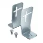 OBO Bettermann 7403850 OKB IT soporte de aparatos, acero, galvanizado en fleje, para canal de cables de 100 mm