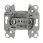 BUSCH-JAEGER 0230-102 base de conexión de antena, 2 salidas, toma final, blanco 2CKA000230A1554