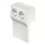 OBO BETTERMANN Rehau caja de dispositivo con toma doble RD 2GT40105 (6132171)