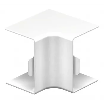 OBO Bettermann WDKH 30045 tapa de esquina interior para canaleta de pared y techo 30 x 45 mm, blanco puro RAL 9010 (6175590)
