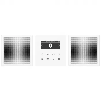 JUNG radio inteligente DAB+ Bluetooth módulo empotrable blanco DABLS2BTWW