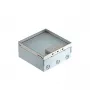 OBO Bettermann UDHOME4 2V caja de suelo, vacía, acero inoxidable, 2 elementos 7427232