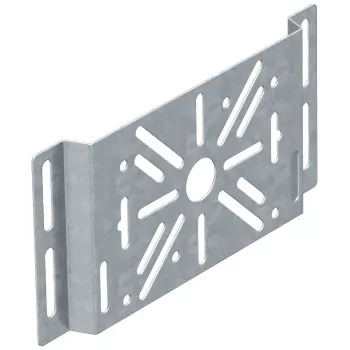 OBO Bettermann MP FS placa de montaje, horizontal, 110mm x 225mm, acero, galvanizado en banda 7084919