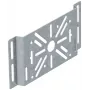 OBO Bettermann MP FS placa de montaje, horizontal, 110mm x 225mm, acero, galvanizado en banda 7084919