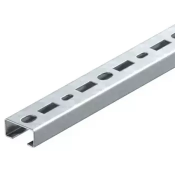 OBO Bettermann CML3518P0150FT perfil en C perforado, 150 mm, acero galvanizado