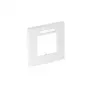OBO Bettermann AR45-BSF1 RW marco de cobertura 1 módulo 84x84mm blanco puro 6119338