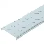 OBO Bettermann DBKR 100 FS Cubierta de chapa lagrimada para bandejas de cables transitables, 100x3000 mm, acero, galvanizado en continuo (6049119)
